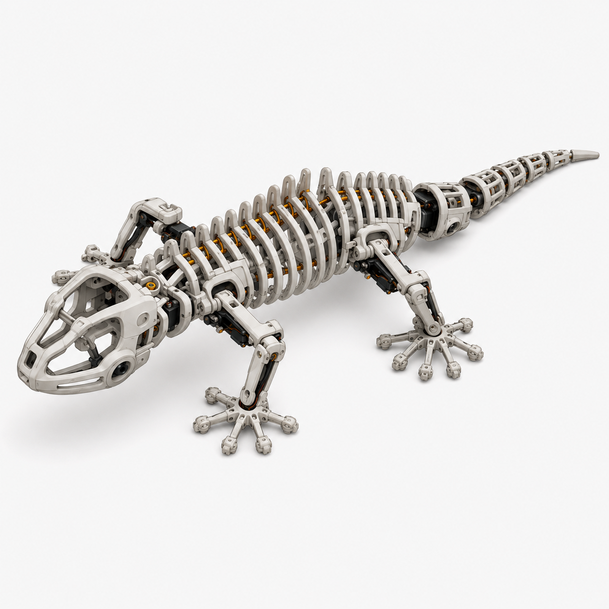 Concepto técnico del robot Gecko P1
